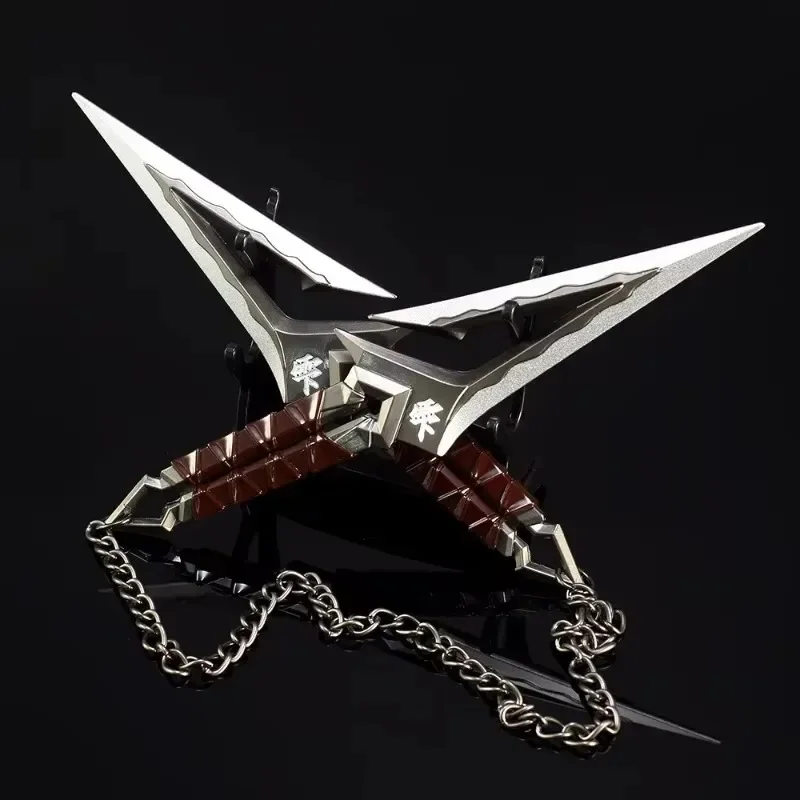 Valorant 忍者刀金属 Shuriken ナイフアニメコスプレ小道具鋼小剣リアルサイズ日本刀サムライセイバーおもちゃギフト