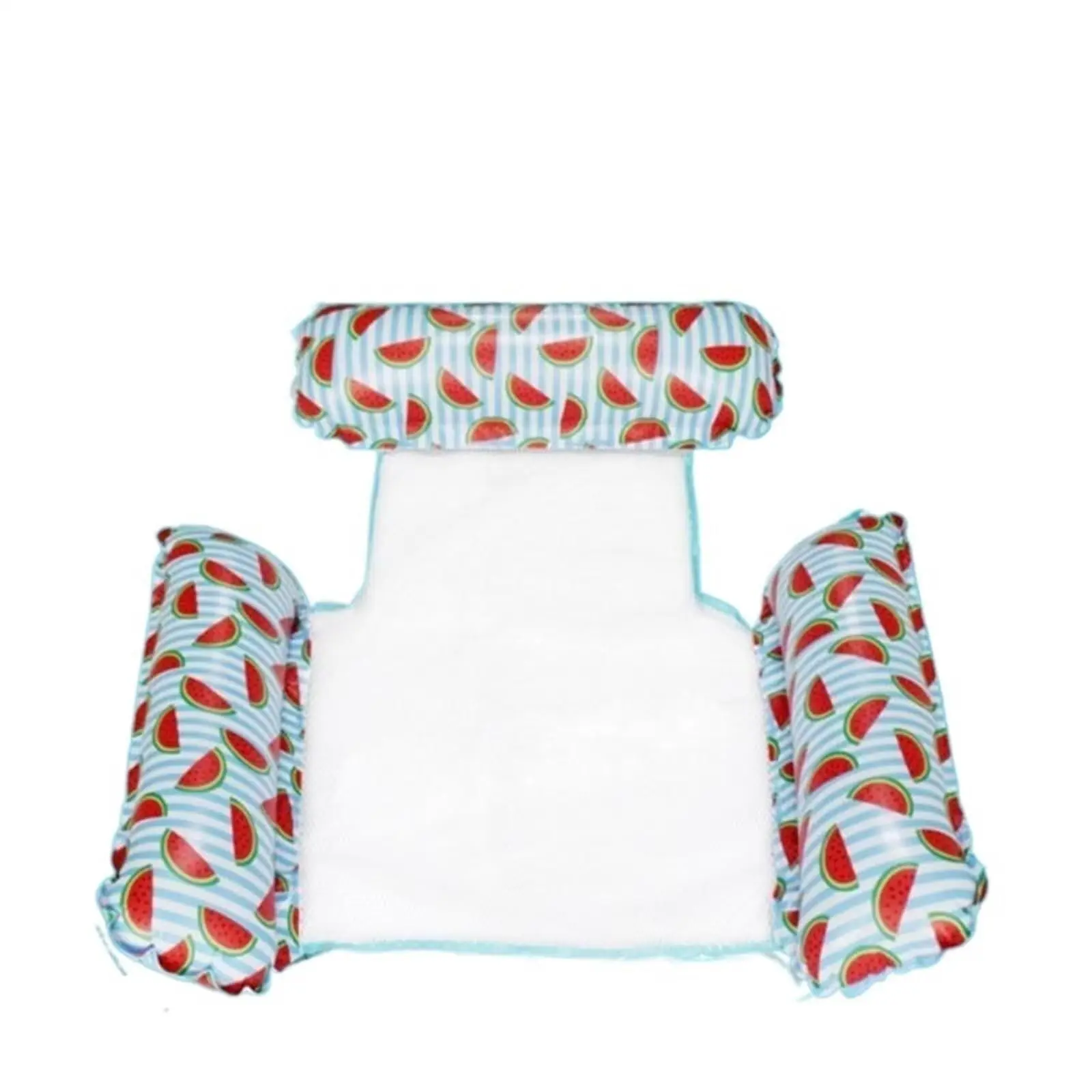 Inflado de flotador de piscina, hamaca inflable de 3 tubos, juegos acuáticos al aire libre de verano, hamaca de agua multifuncional, río