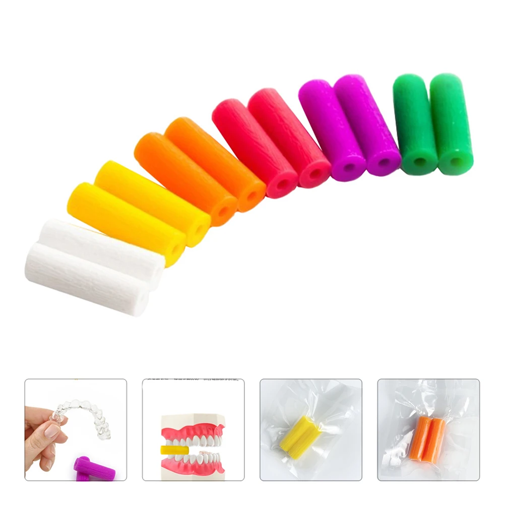 12/24/36pcs Aligner Trays Chewies Aligner Treatment Chewies For Aligners Aligner Chompers Chewies Remover Tool New