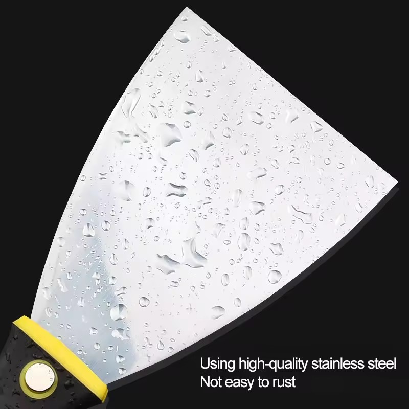 2/3/4/5 Inch Stainless Steel Putty Knife Scraper Shovel Paint Tools Construction Tools Household Industrial Cleaning