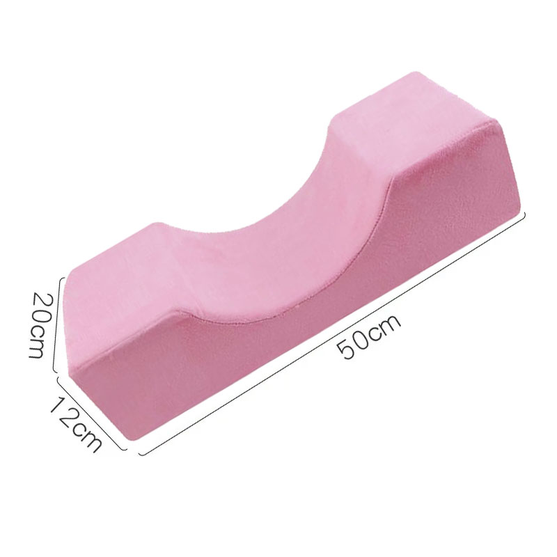 Cuscino per ciglia Supporto per il collo Cuscino morbido per ciglia Innesto di ciglia Cuscino per estensione ciglia in memory foam con salone di trucco tascabile
