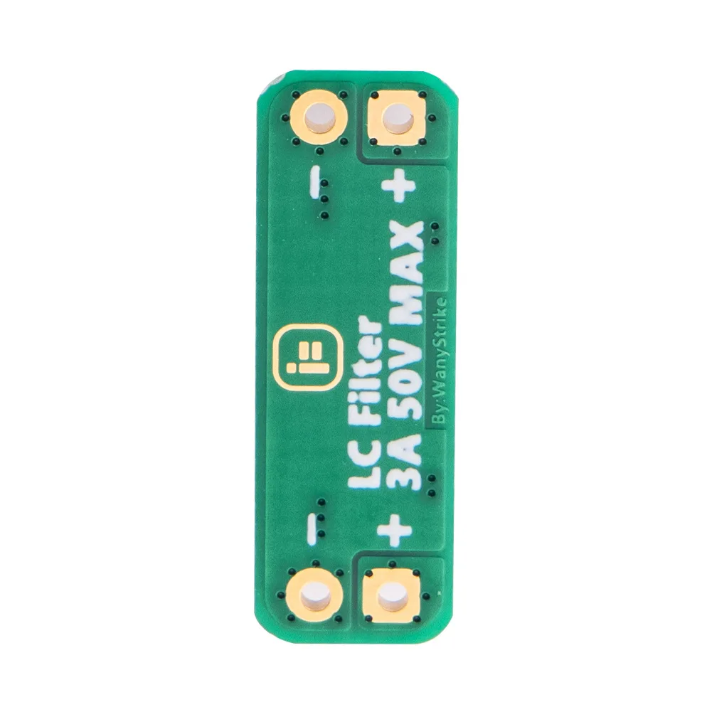4PCS IFlight LC Filter Modul 3A 5-30V Integrierte Reverse Polarität Schutz für RC FPV Freestyle Drone Kamera AV Sender Pa