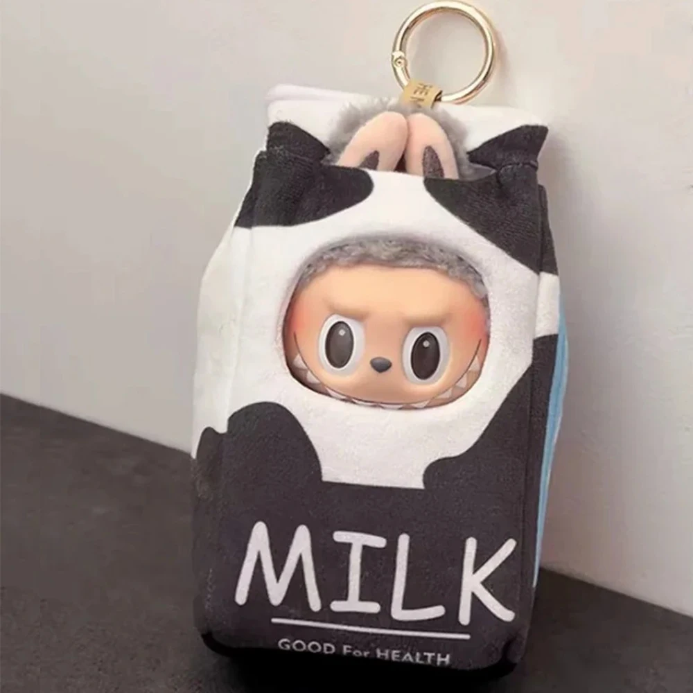 Süße Milchpuppenkleidung für Labubu, handgefertigte Kleidung, 17 cm Puppenzubehör für Labubu V1 V3 Dress Up