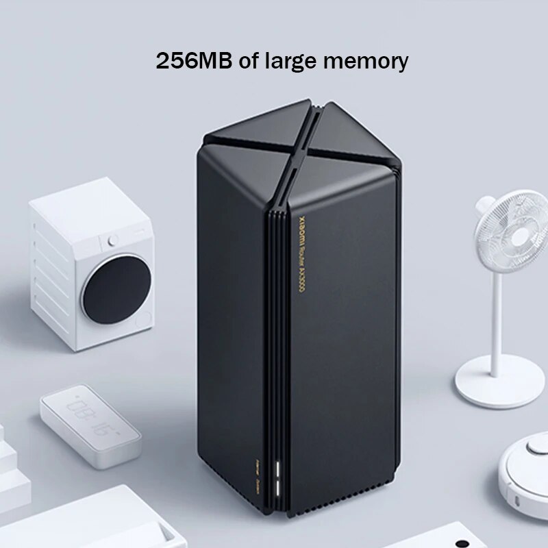 Original xiaomi ax3000 wifi roteador repetidor estender amplificador gigabit amplificador de sinal wifi 6 nord vpn super malha 5ghz mijia app