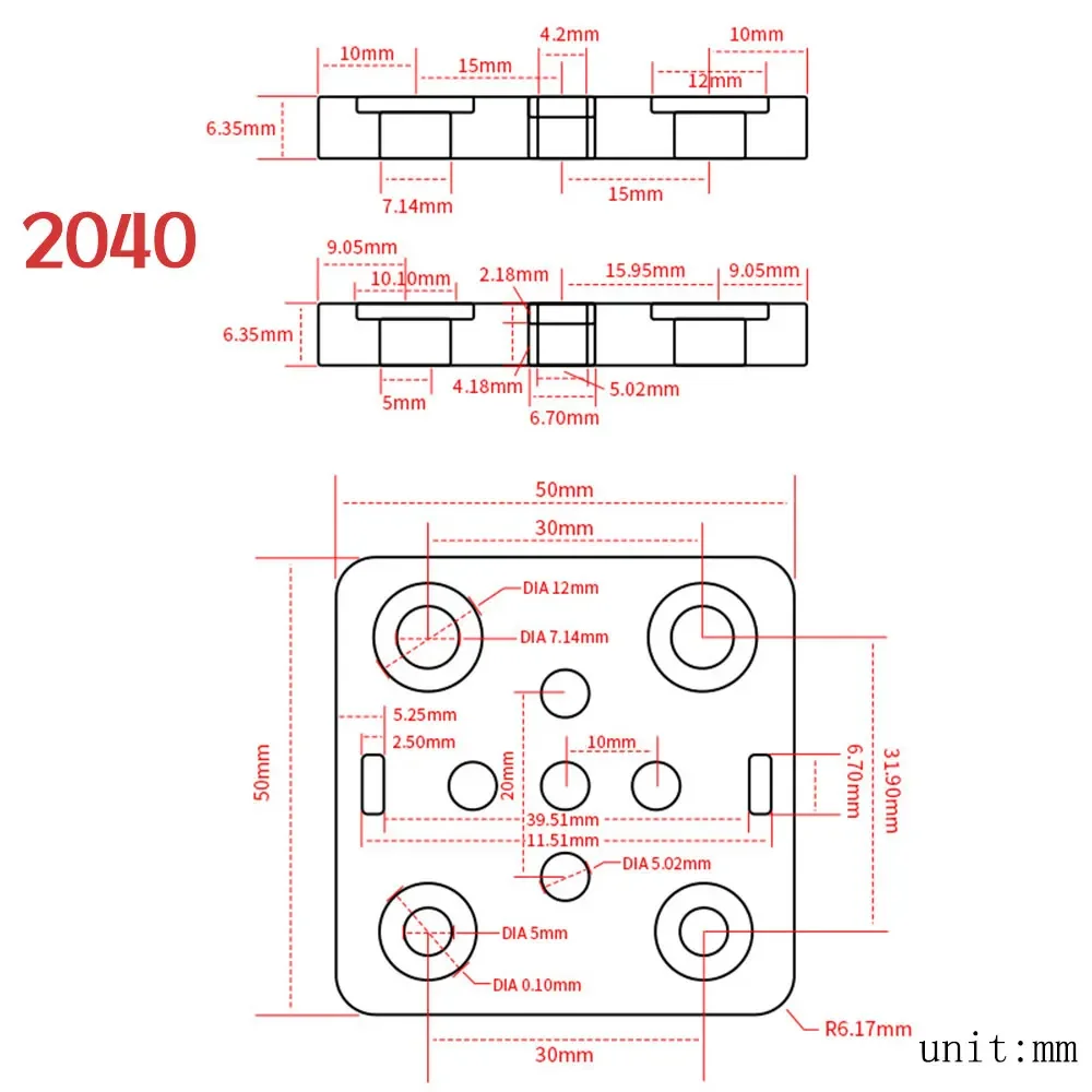 3D プリンタ部品 2020 V-Openbuildd ホイール V ガントリープラットセット特別なスライドプレートプーリー 2020 /2040 V スロットアルミプロファイル