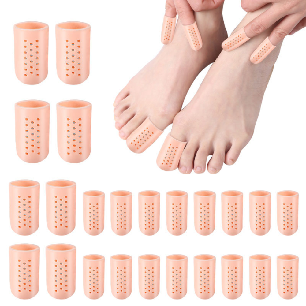2 \ 5pcs Molle Del Silicone Protezione Dita Tubi di Gel Piccola Punta di Protezione Mais Sollievo Dal Dolore Manica Della Copertura Separatori Dita Dei Piedi Strumento di Cura Del Piede