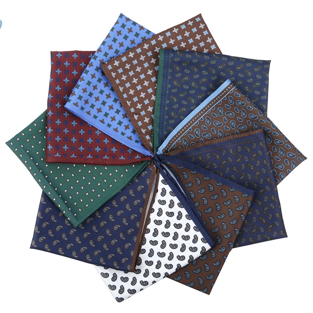 Tailor Smith Herrenanzug-Taschentuch, Einstecktuch für klassische Paisley-Taschentücher, Hochzeit, Business-Accessoires