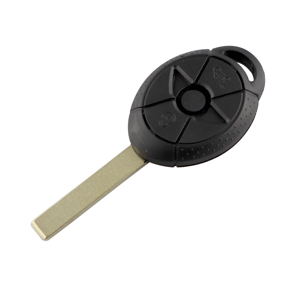 YIQIXIN 3 ボタン 315/433Mhz リモート車のキー古い BMW ミニクーパー S R50 R53 2005-2007 EWS システム HU92 ノーカットブレードチップなし