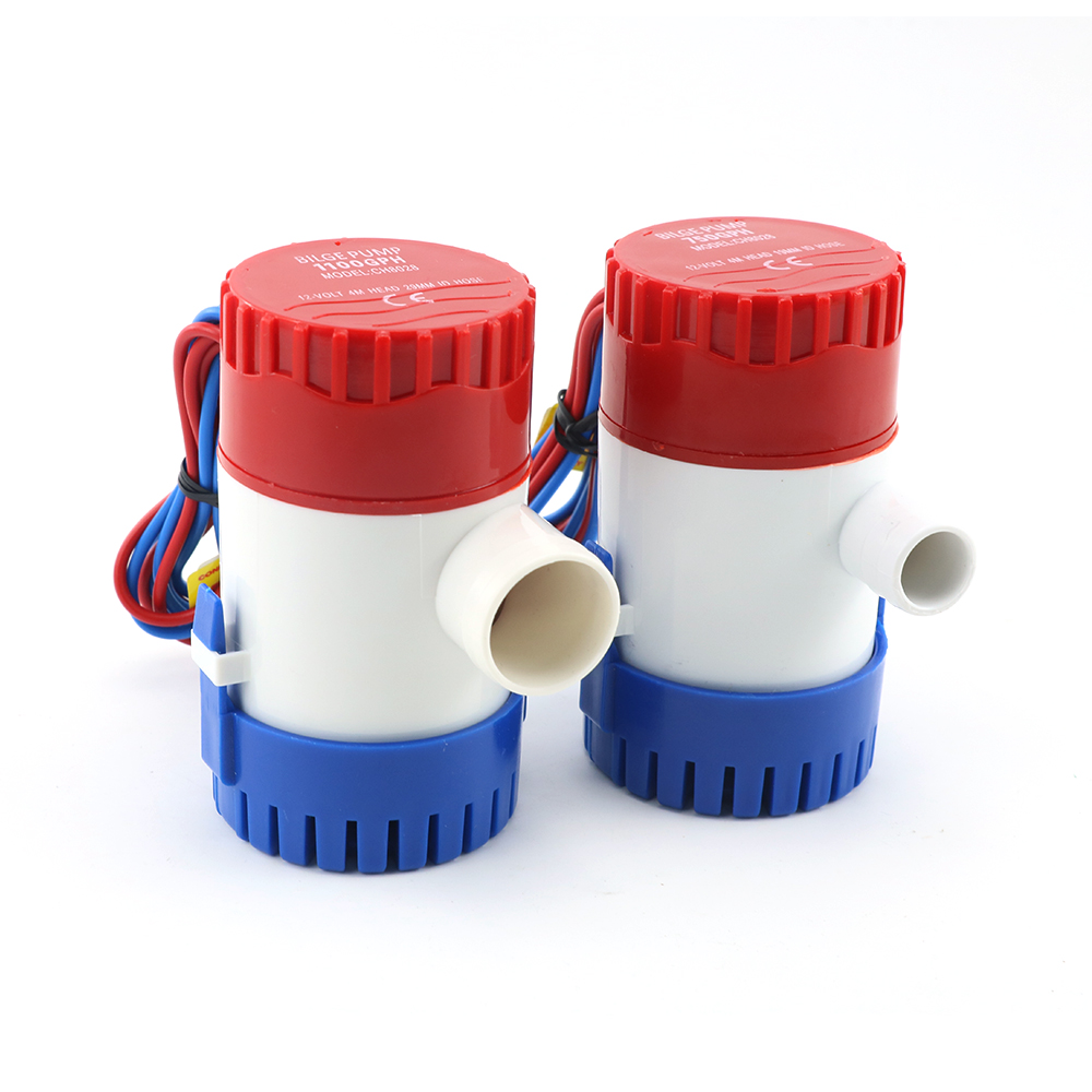 Pompe à eau sous vide 12V, pompe de cale Submersible pour bateau marin, 1100GPH, utilisée dans les bateaux, les hydravions, les maisons à moteur, les bateaux domestiques