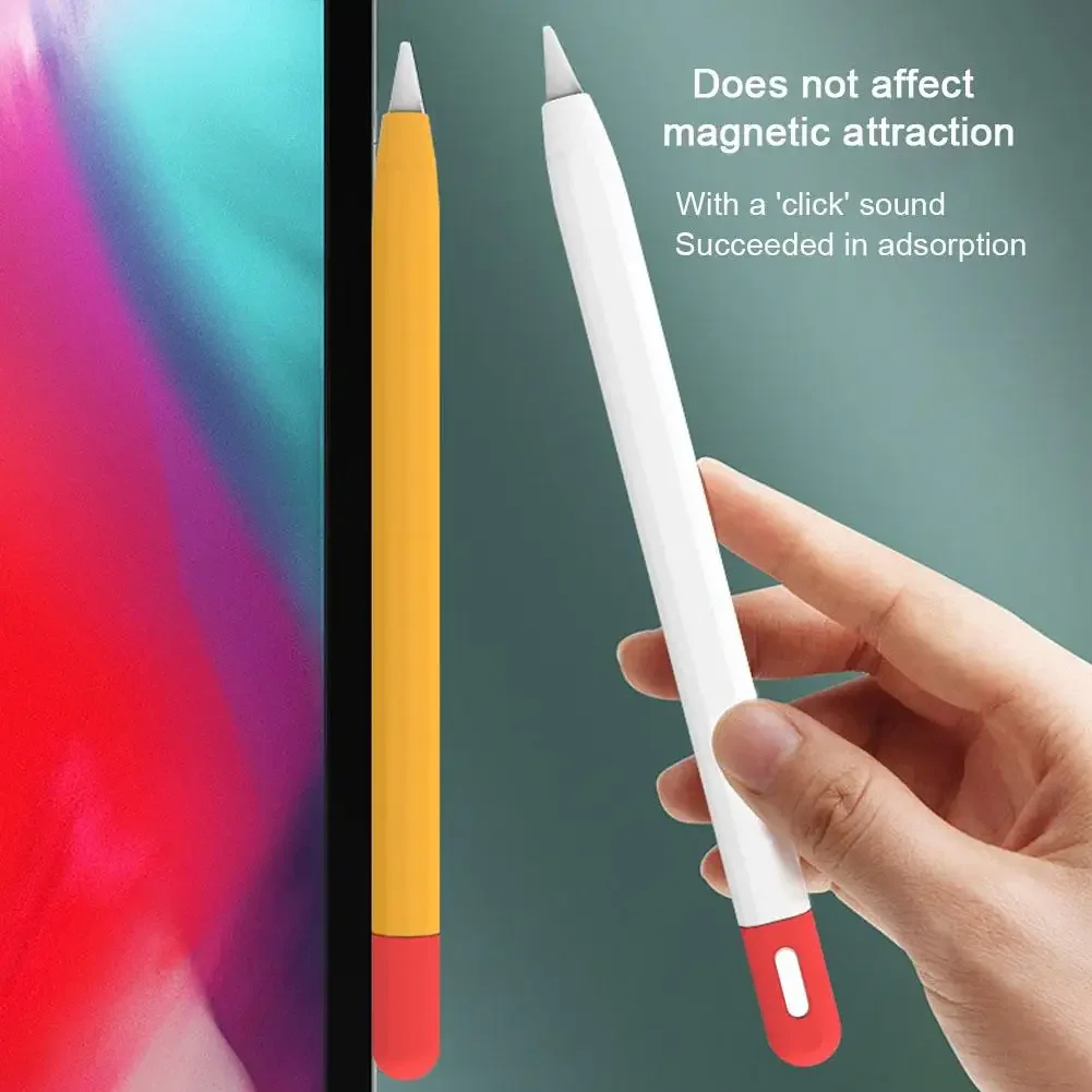 Funda de silicona para Apple Pencil 3 USB-C, funda protectora para iPad, lápiz táctil, soporte de agarre, funda para lápiz óptico portátil