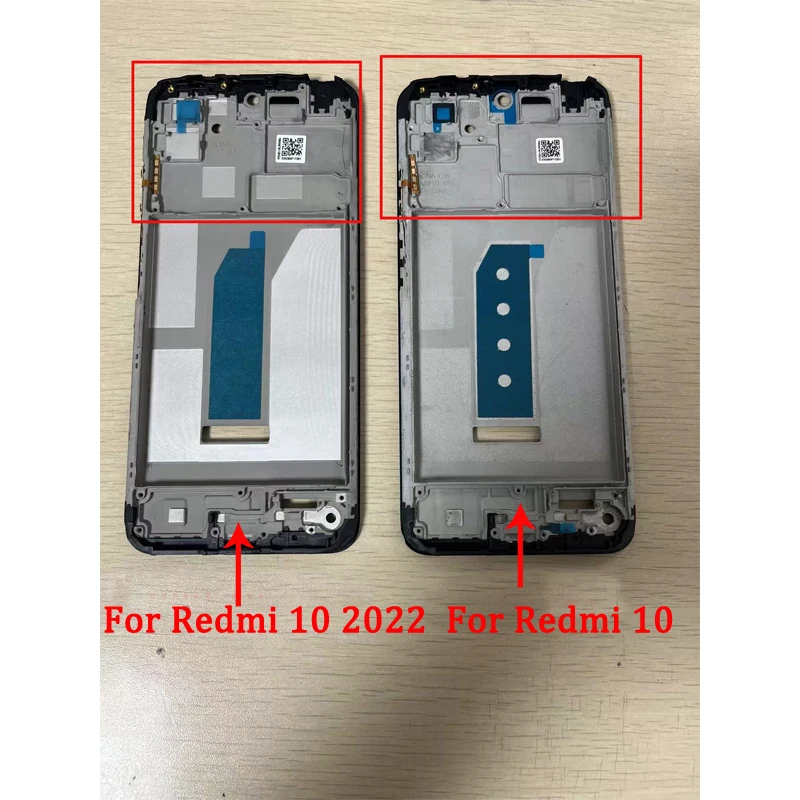 For Xiaomi Redmi 10 LCD Display Touch Screen Digitizer Assembly Pantalla For Redmi 10 2022 21061119AG LCD Frame