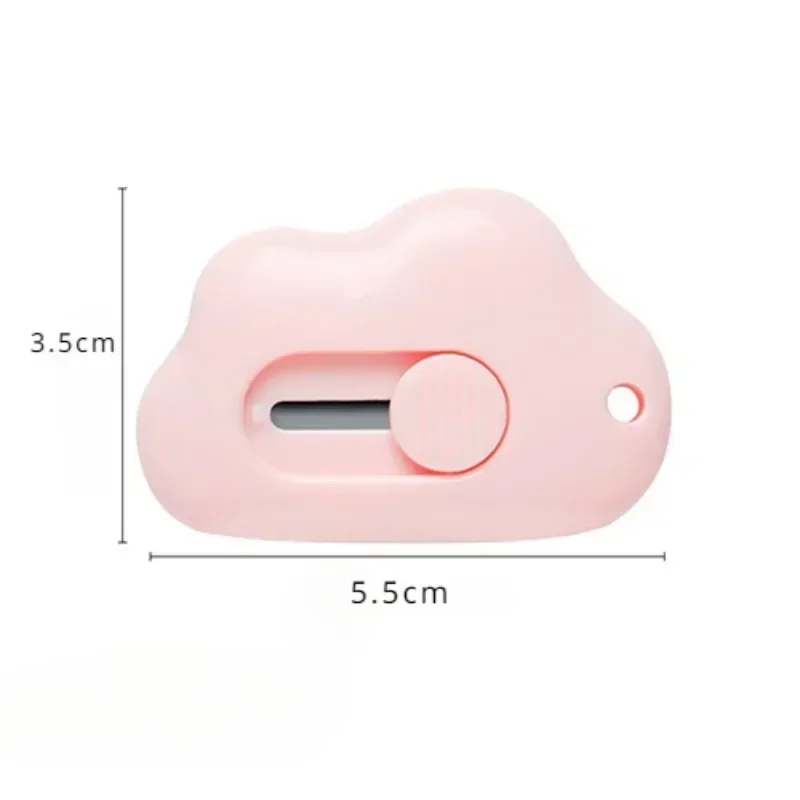 Mini Cloud Kawaii มีดยูทิลิตี้แบบพกพา Unpack Express เครื่องตัดกระดาษนักเรียนโรงเรียนเครื่องเขียนอุปกรณ์ตัด