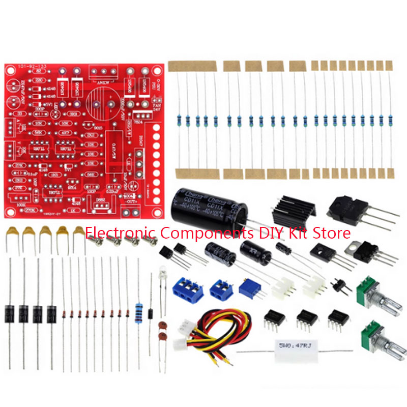 0-30V 2mA-3A DC แหล่งจ่ายไฟ DIY ชุดอย่างต่อเนื่อง Current Limiting ป้องกันแรงดันไฟฟ้าชุด