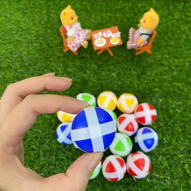 12PCS สุ่มดูดถ้วย Stick Target Ball กีฬากลางแจ้งรับเกมโยนจับบอลเด็กเด็ก Interactive ของเล่น