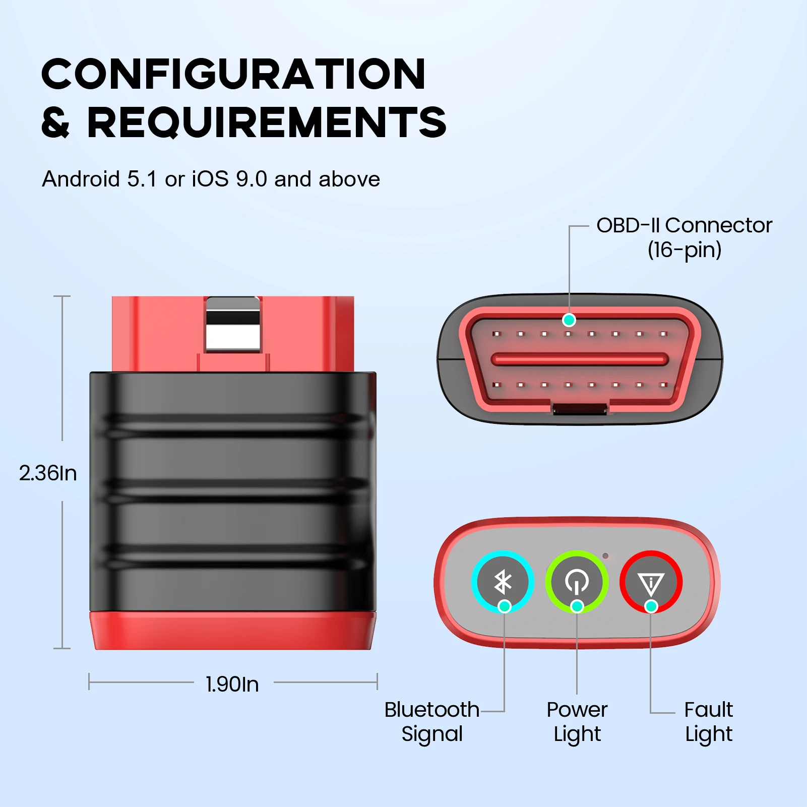 THINKCAR THINKDIAG Mini obd2 escáner Bluetooth todos los coches sistema completo diagnosticar herramienta de diagnóstico automático gratuita de por vida leer/borrar Error de código