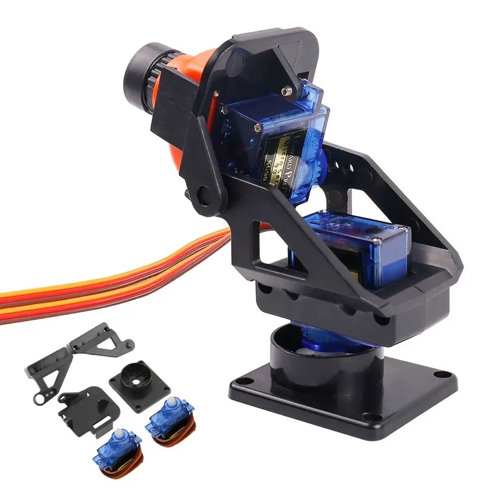 PTZ Ultrasonic Aviation Model Camera Installation FPV Camera Support Accessories Rc Aircraft Parts FPV Servo Gimbal Bracket
