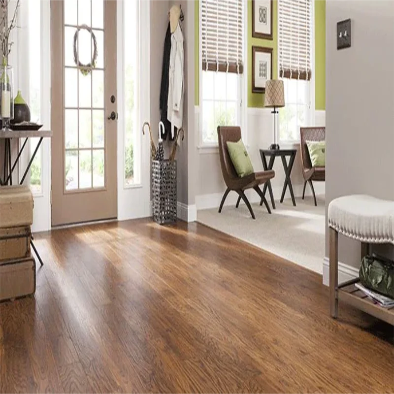 Vinilo impermeable Piso SPC 4mm SPC Click piso baldosas de plástico 5mm SPC piso TAP & GO