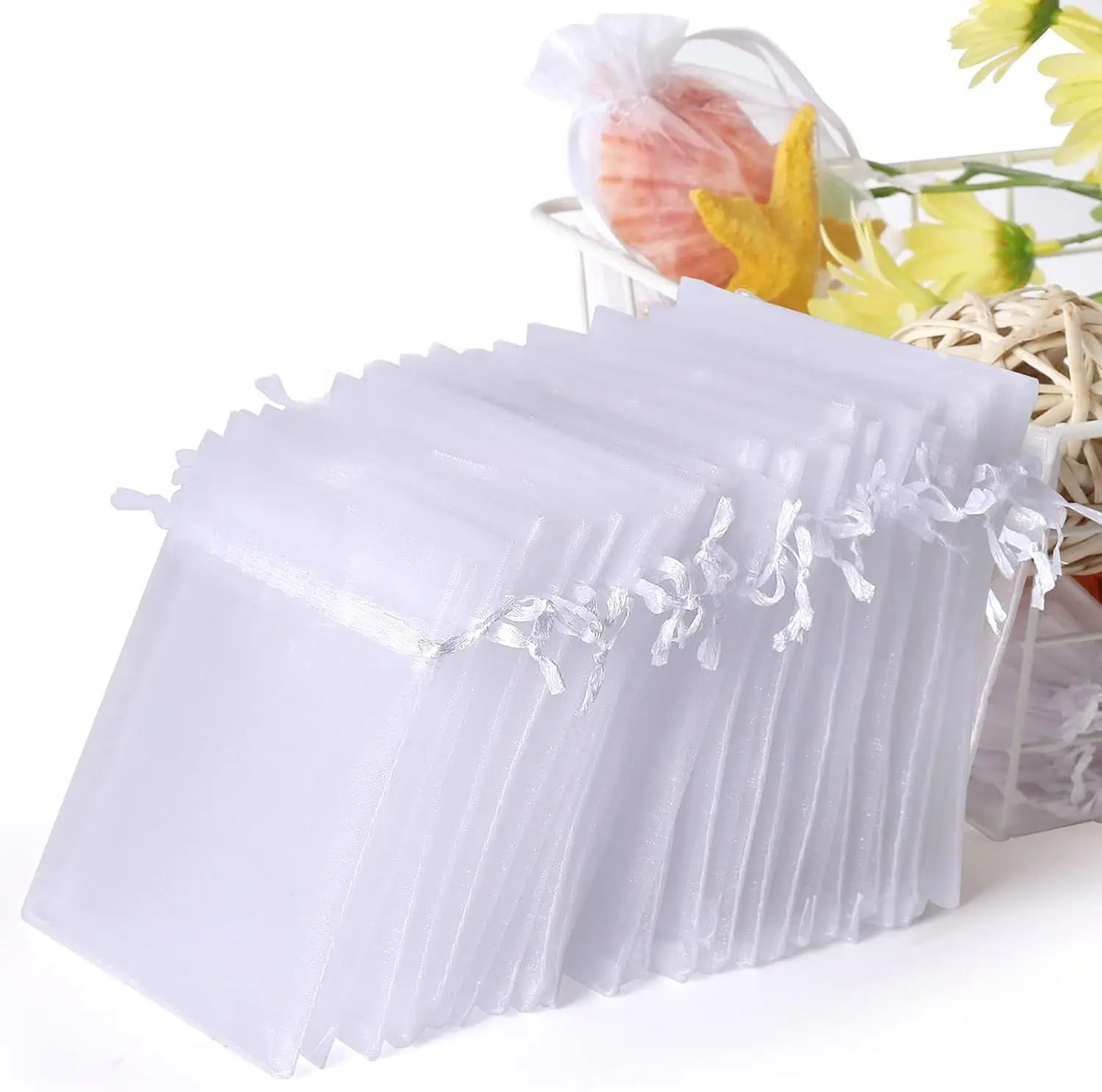 White Weave Tape Jewelry Display Home Party Supplies Small Family Events Decorations And Accessories    7x9cm 9x12cm