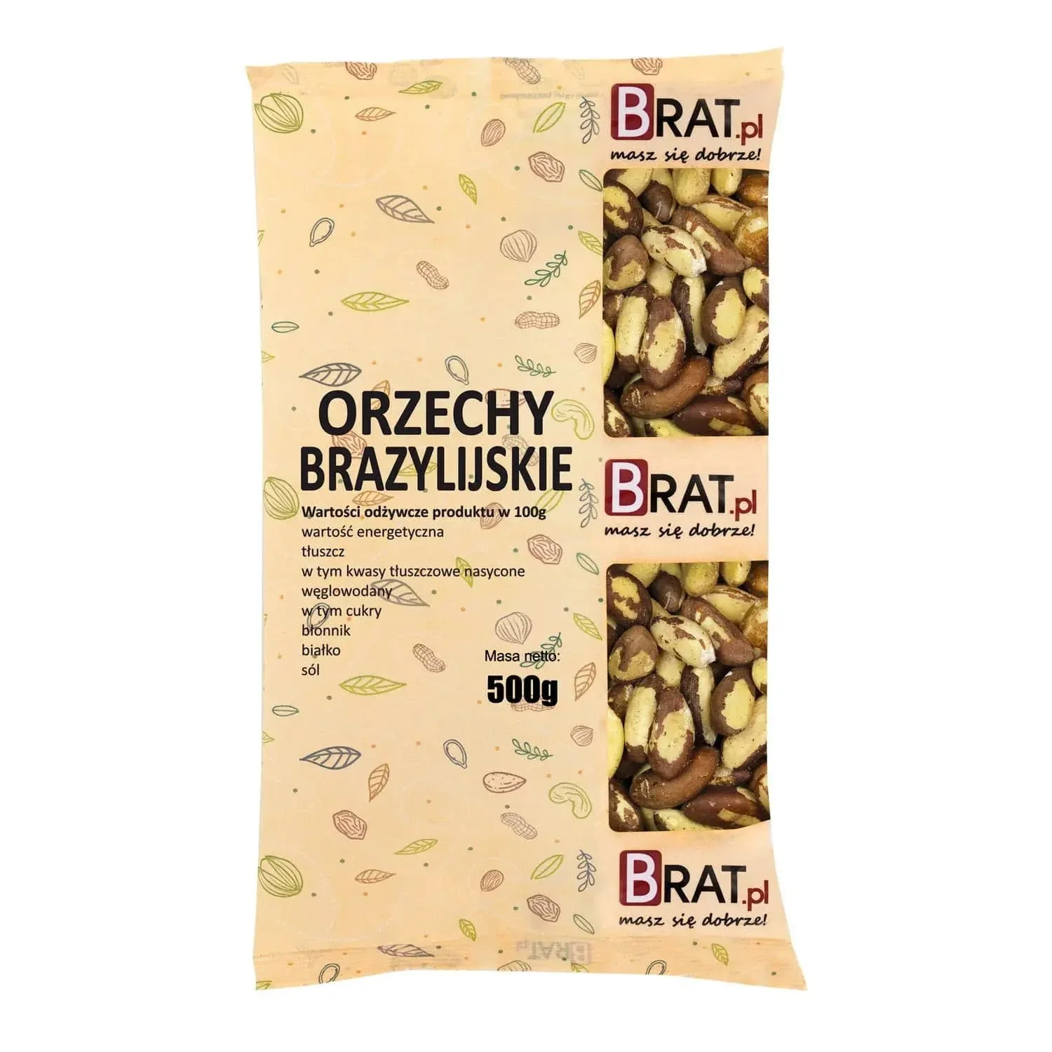 Orzechy brazylijskie 500g