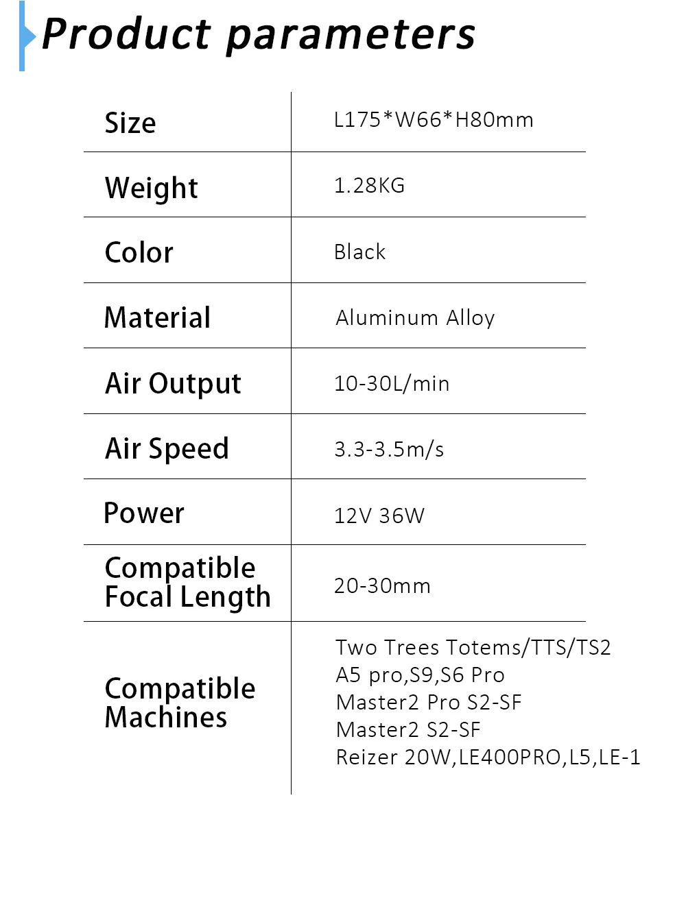 X1 Laser Air Assist System Kit 10-30L/min 36W Air Airflow Assist Pump Remove Smoke Dust for TTS-55 Laser Engraver Cutter Machine