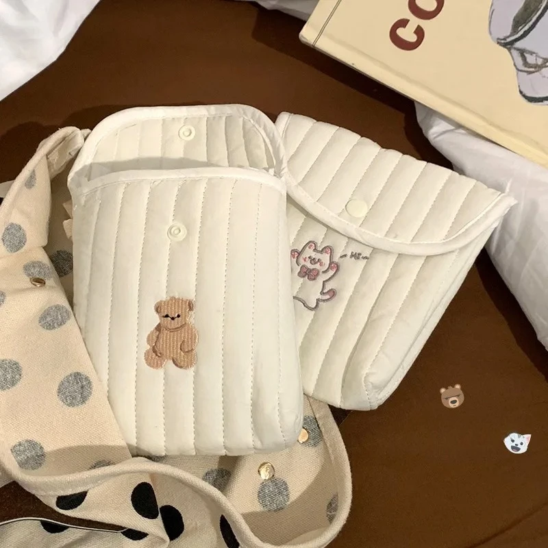 Mini Kawaii Square ผ้าอนามัยแบบพกพาสุภาพสตรีผ้าอนามัยกระเป๋าขนาดเล็ก Object Storage Bag