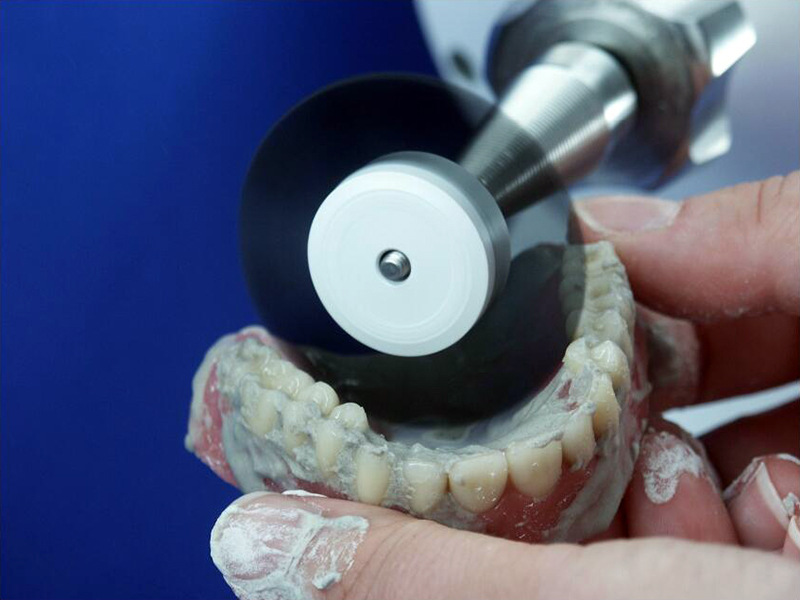 5PCS 52MM Polishing Brush Black Brown Bristle Buffing Abrasive Brush with Yellow Plastic Center Jewelry Tools