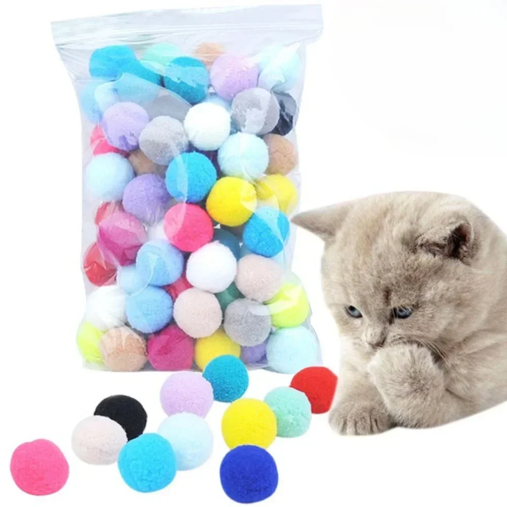 Pelota de peluche de juguete para gato Delysia King 70 piezas