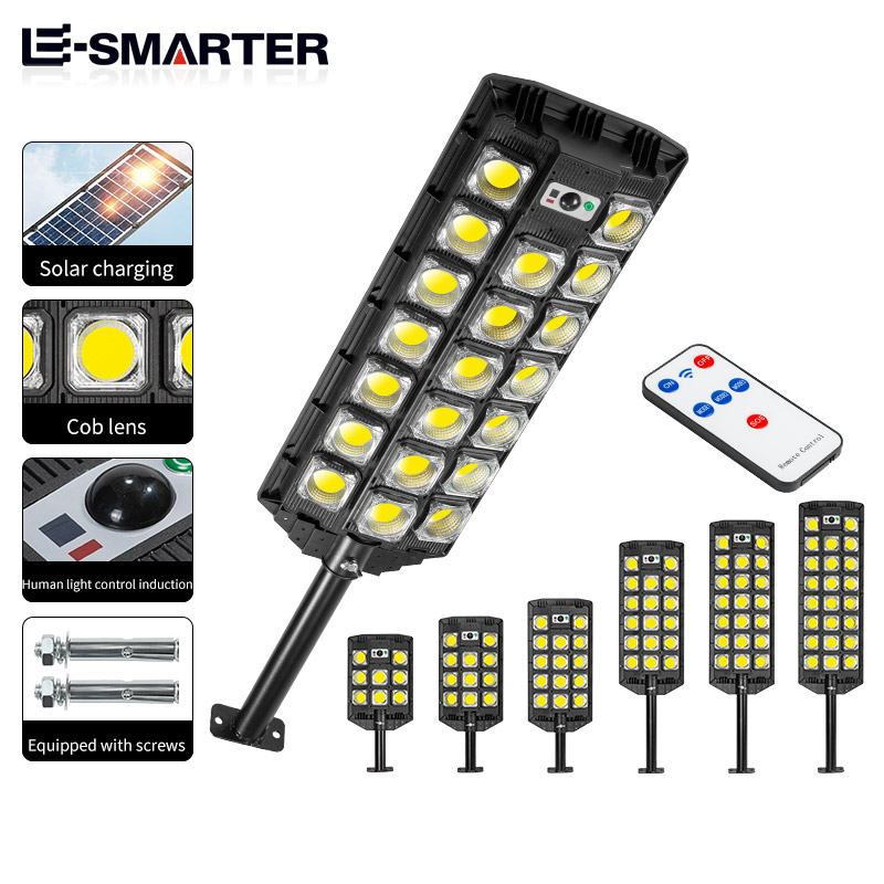 LED Solar Straßen laterne Outdoor wasserdicht LED für Garten wand einstellbarer Winkel Solar lampe eingebaute Lithium batterie