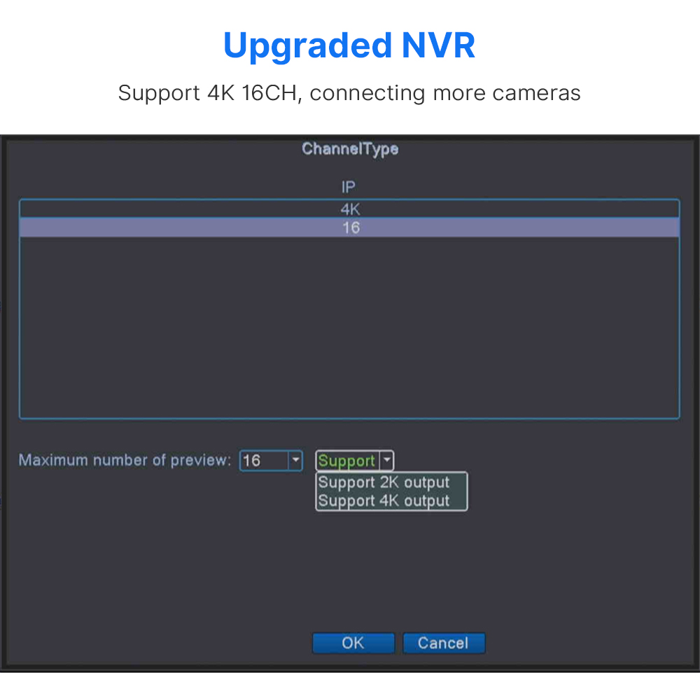 Hiseeu 5MP 4K POE Security IP Camera System Kit H.265 8MP 8CH CCTV NVR Home Outdoor Camera Surveillance Set Face Detection XMEye