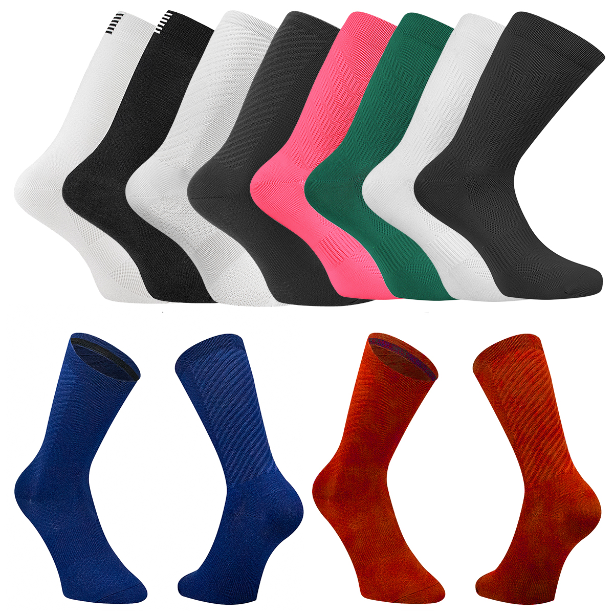 Cycling Socks Running Quick Dry Medium Cylinder Men and Women Sports Fitness in the Tube