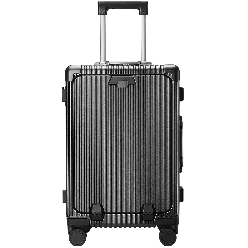 旅行かばん,多機能,アルミニウムフレーム,折りたたみ式カップホルダー付きUSB充電ポート,ボードバッグ