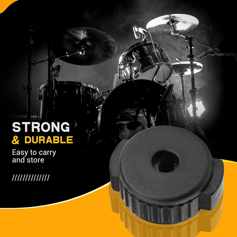 Newest 6 PCS Plastic Cymbal Nuts,Quick-Set Cymbal Nut for Percussion Drum Kit,Percussion Replacement Parts