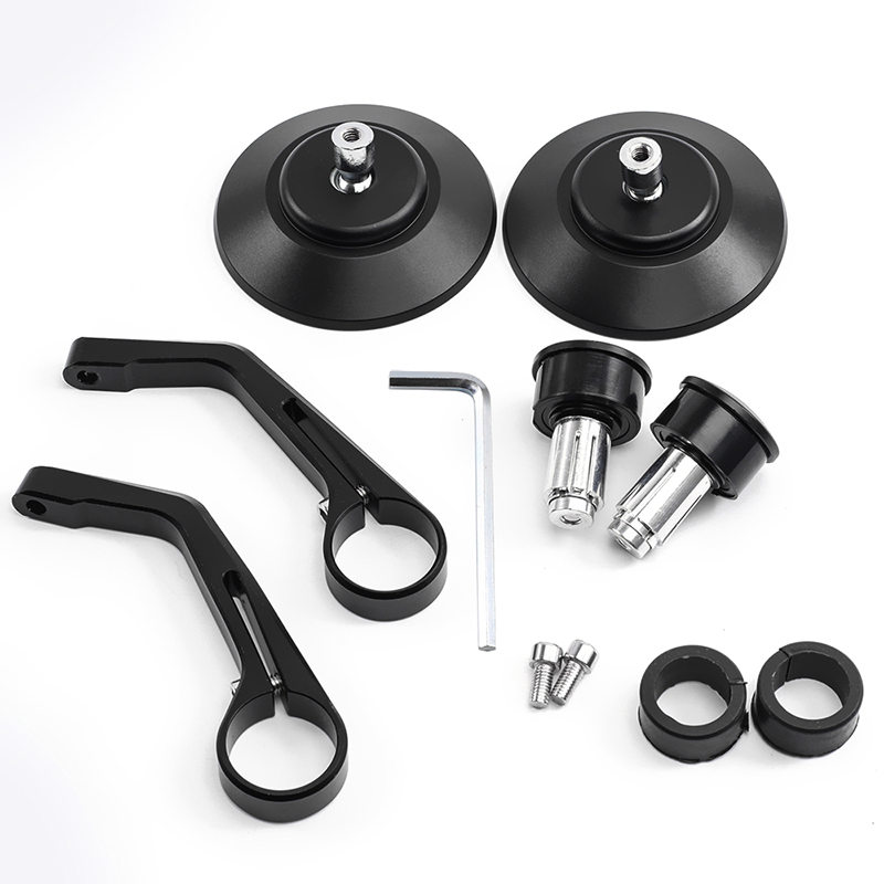 モーターサイクルハンドルバーエンドミラー,レトロ,ロイヤルフィールド,アミュールクラシック350 500,セプター650, CNC