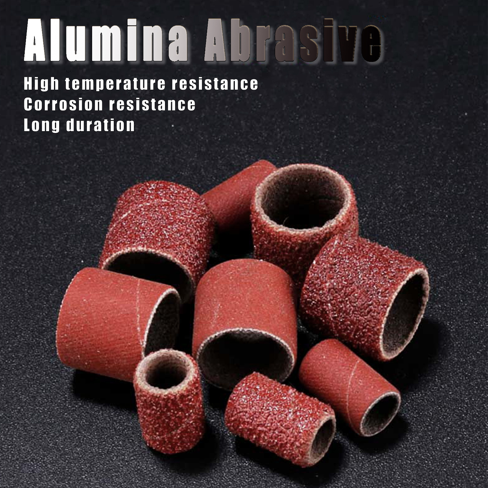 98pcs Rotary Tool  Sanding Drums  Sanders Bands Bits Kit  Accessories  For Dremel Drill Nail Woodworking