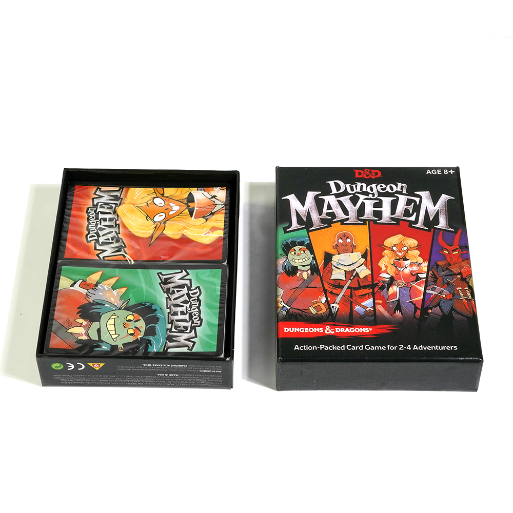 Dungeon Mayhem Dungeons Dragons Kaartspel 120-kaarten Bordspel Monster Madness Party Game voor vrienden en familie
