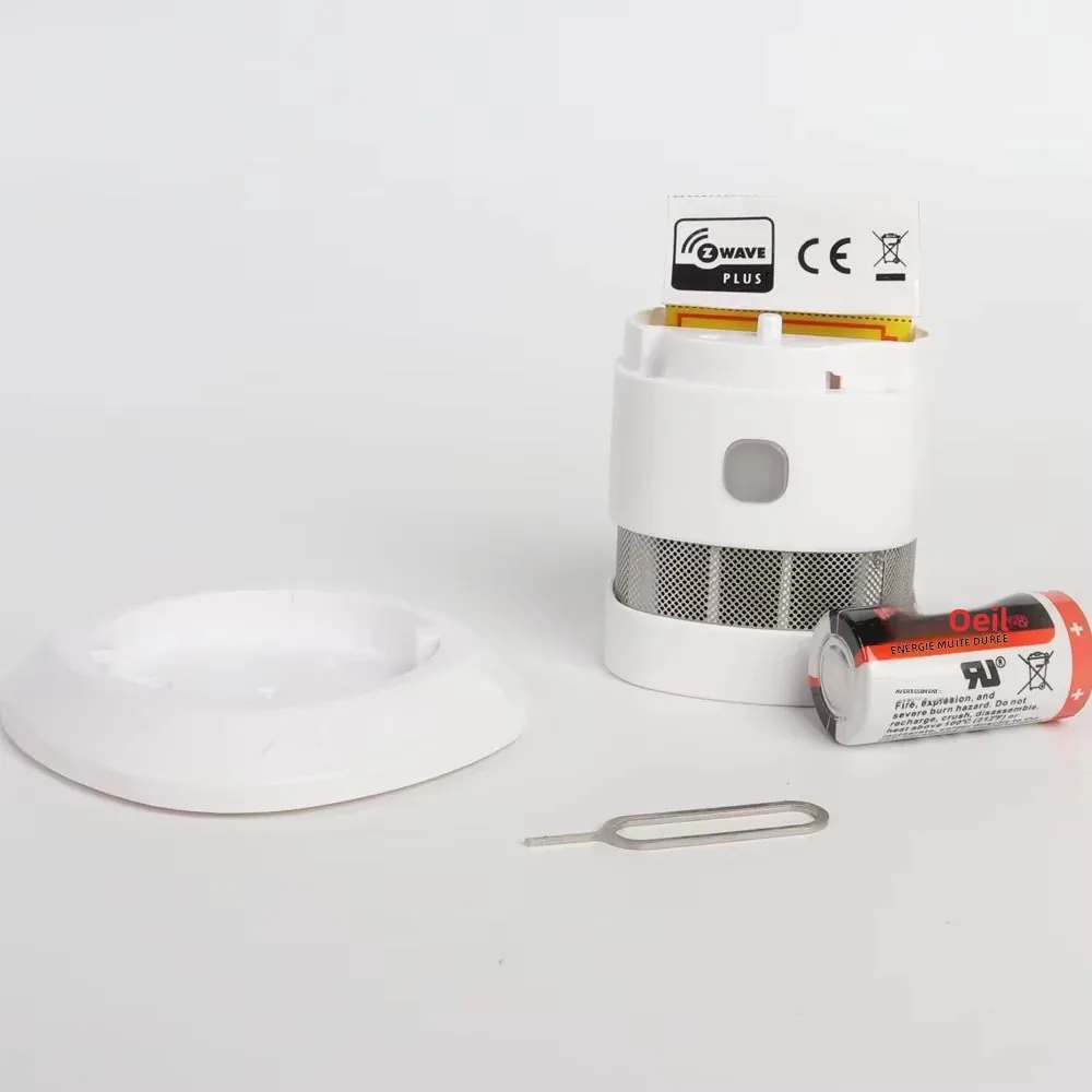HEIMAN Zigbee détecteur de fumée système de maison intelligente 2.4GHz capteur de prévention de sécurité haute sensibilité