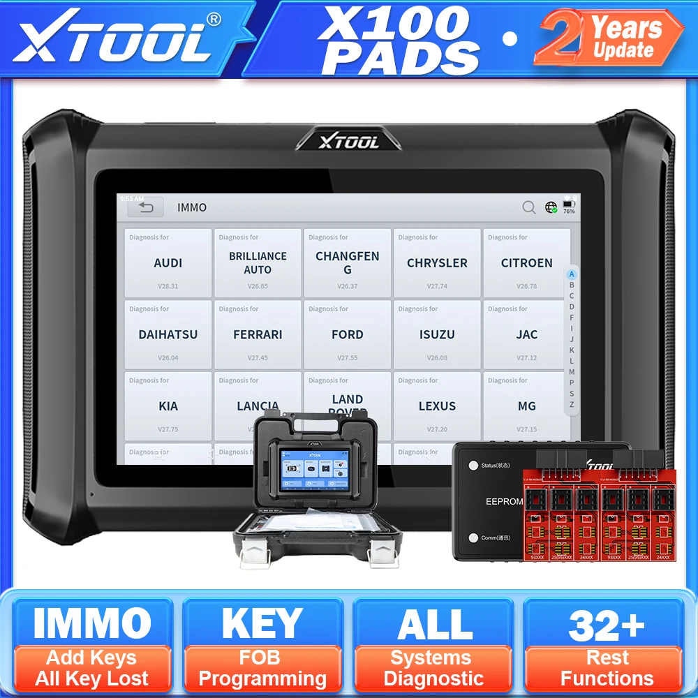Português Xdool x100 pads Para Brasil GM/ Fait/ Chevrolet ferramentas de programação chave immo todas as chaves perdidas obd2 geração chave todos os sistema scanner diagnóstico pk x100 pad x100pad2 Enviar do Brasil