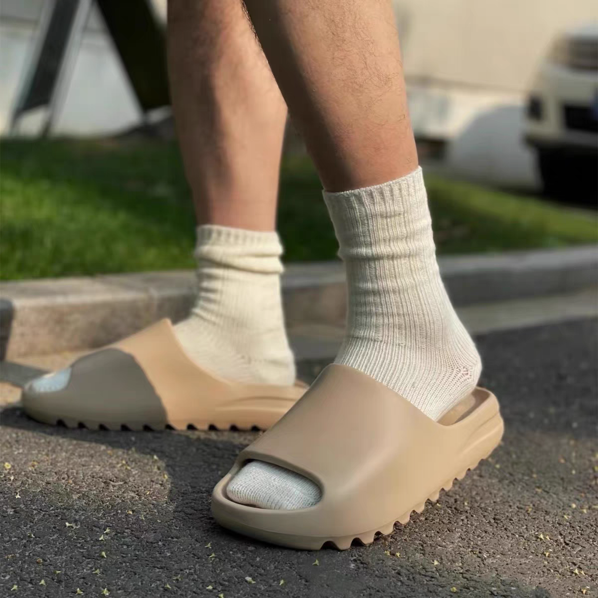 Zapatillas de moda para mujer, zapatillas planas ligeras de EVA para el baño, cómodas zapatillas de masaje para parejas, tobogán de interior, zapatos de ducha