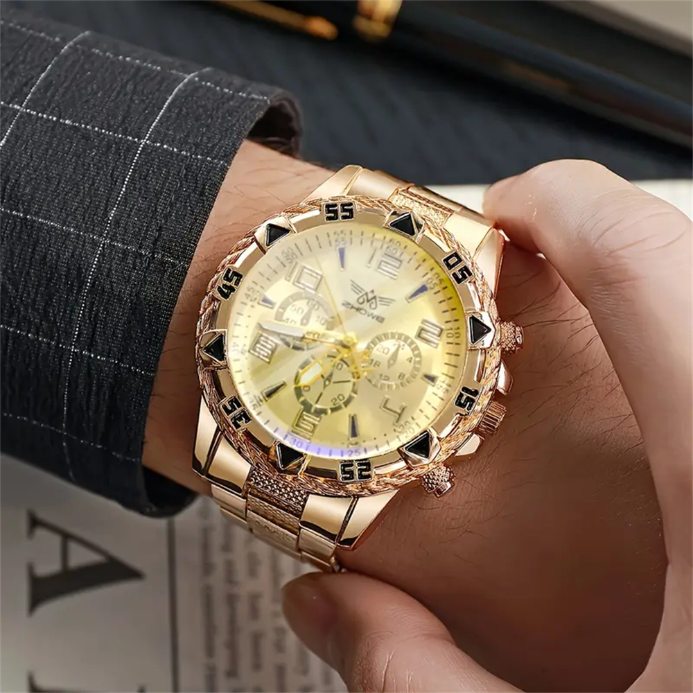 4 peças de negócios da moda casual perfeito clássico luxo casal adolescentes estilo relógio de quartzo pulseira minimalista terno melhor