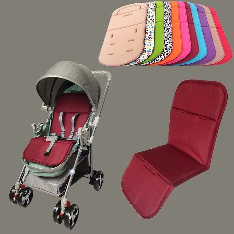 Carrinho macio Almofada do assento para crianças, Baby Pushchair, Carrinho de carro, Cadeira alta, Trolley Almofadas, Colchão Soft Pad, Tamanhos Grandes