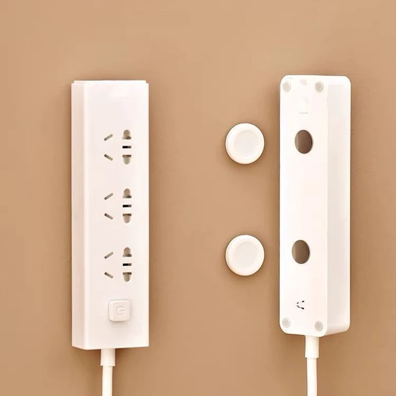 ครัวเรือน Punch-ฟรีรีโมทคอนโทรล Magnetic Hook Rack ติดผนัง Strong Traceless สติกเกอร์ Router Tv Air Conditioner Plug-In S