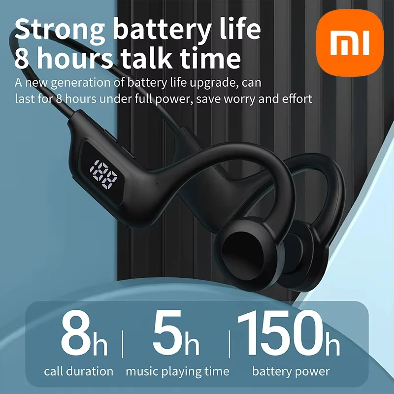 Xiaomi X7 auriculares inalámbricos de conducción ósea deporte natación auriculares compatibles con Bluetooth manos libres con micrófono para auriculares deportivos