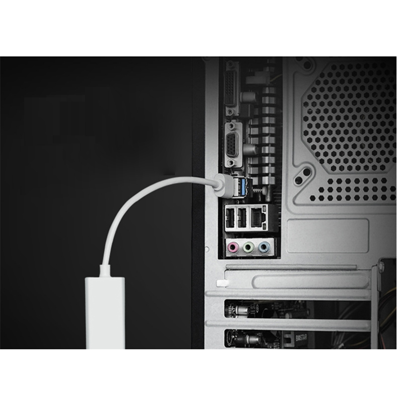 Divisor de Cable Ethernet USB a RJ45, adaptador de extensión, tarjeta de red Micro USB2.0 de 100Mbps para tableta, portátil, PC, ordenador Android
