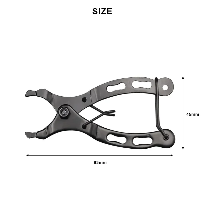 自転車チェーンバックルプライヤーミニ MTB 自転車チェーンクイックリリースマジックリンククランプ取り外しインストールプライヤーロードサイクリング修復ツール