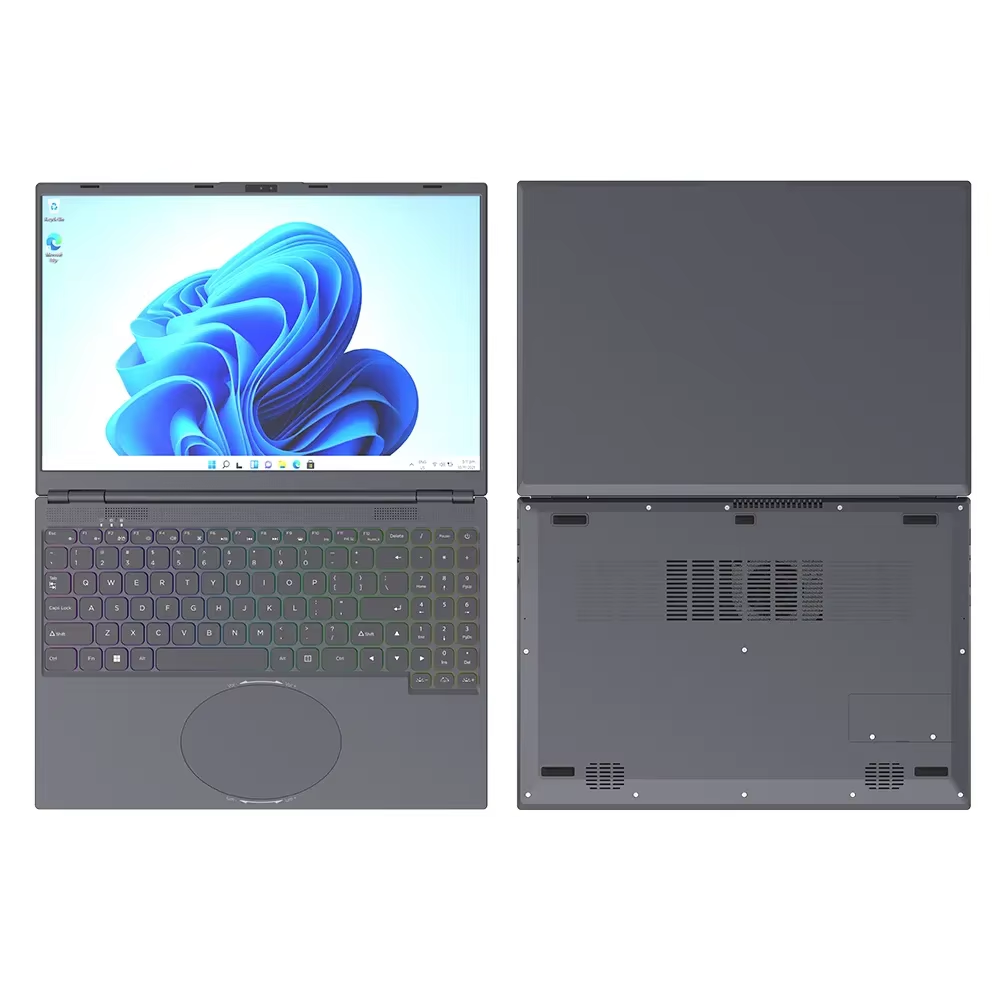 Intel i3-8109U (สูงสุด 3.6 GHz), แล็ปท็อปสําหรับเล่นเกม 16.0 นิ้ว IPS Notebook 32GB DDR4 128G - 1TB SSD Windows 11 Pro Compute