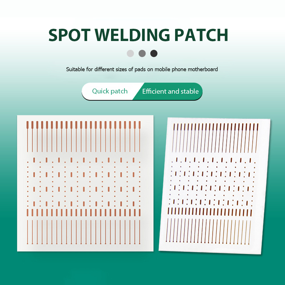208 Stip Reparatie Spots Dot-Reparatie Soldeer Lug Patch Jumper Draad Spot Fixing Solderen Lug Soldeer Vel Voor Telefoons Bga Pcb Pad