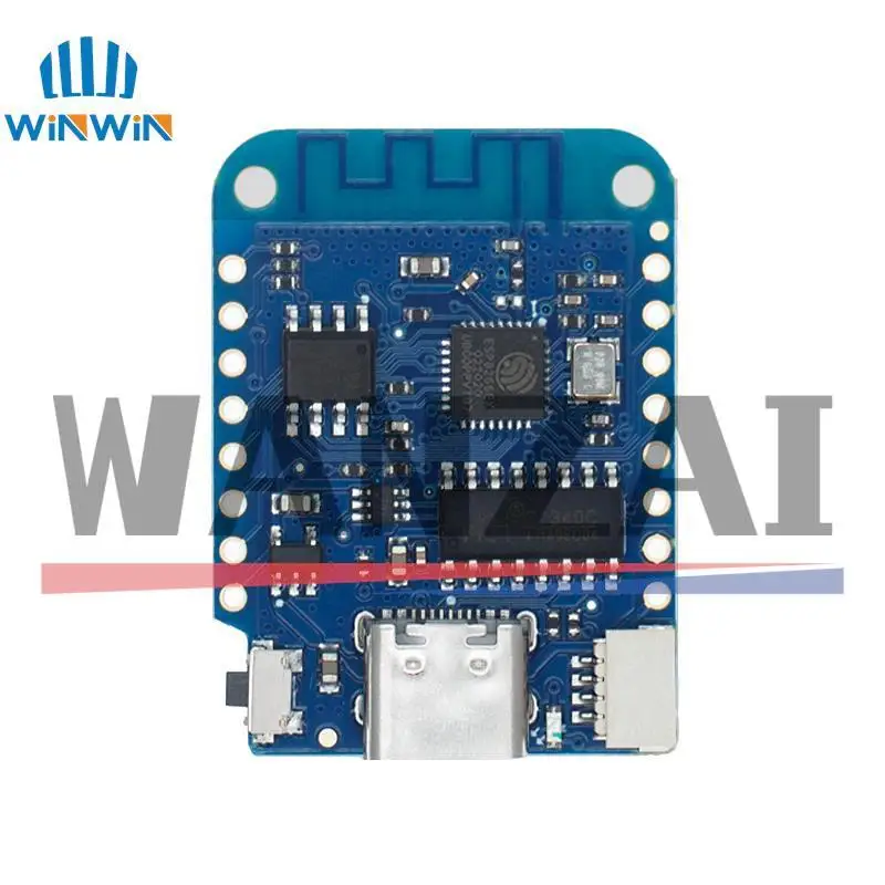 WEMOS D1 Mini V4.0.0 TYPE-C USB WIFI 사물 인터넷 보드 기반 ESP8266 4MB MicroPython Nodemcu Arduino 호환