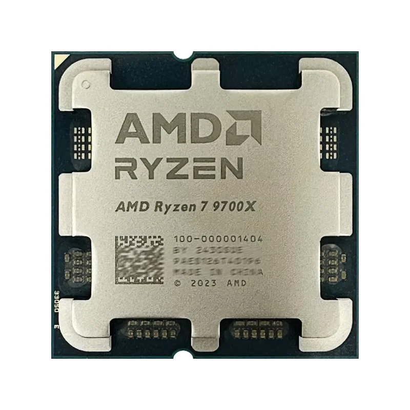 Nuevo procesador AMD Ryzen 7 9700X 5,5 GHz 8 núcleos 16 hilos 40 MB de caché de juego 4NM TDP 65W Socket AM5 CPU para juegos Zen 5