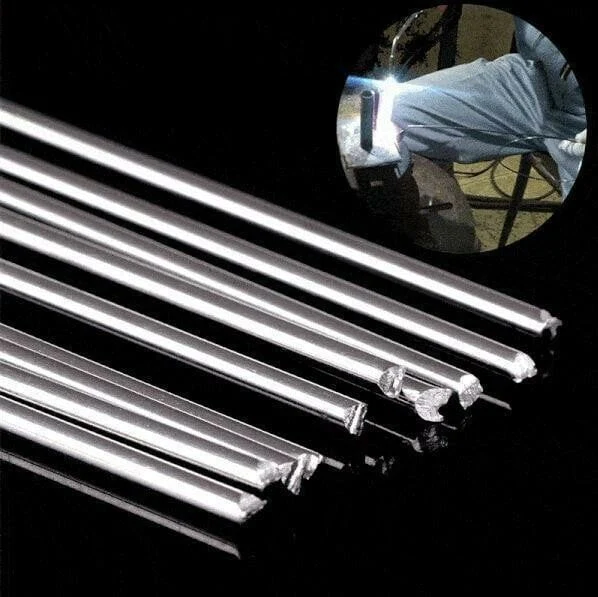 Varilla de soldadura de cobre y aluminio, alambre con núcleo de acero, cobre, aluminio, herramienta de soldadura, varillas de soldadura con flujo de soldadura, herramienta manual de alambre con núcleo