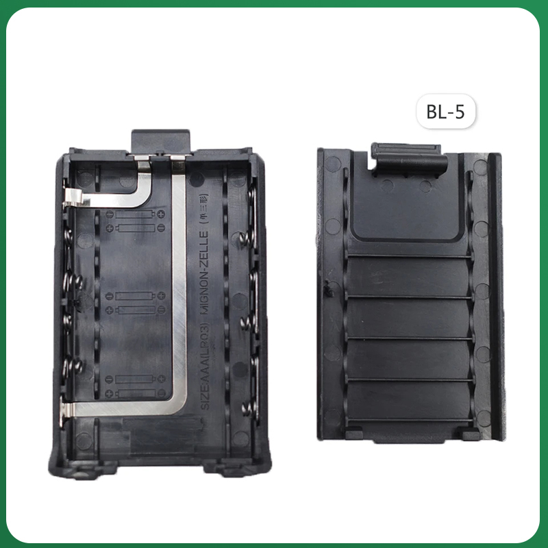 Baofeng UV-5R Batterij Case BL-5 AAA batterijen Shell Uitgebreide AA Batterij Behuizing voor GT-5R DM-5R UV-5RE Walkie Talkie Accessoires